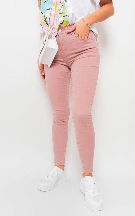 Robyn High Waisted Skinny Fit Jeans - Premium Quality Denim