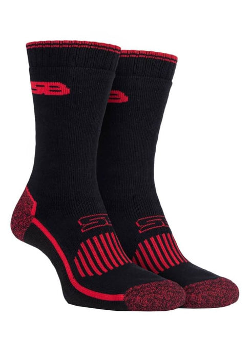 Storm Bloc - 2 Pairs Mens BG Cotton Socks