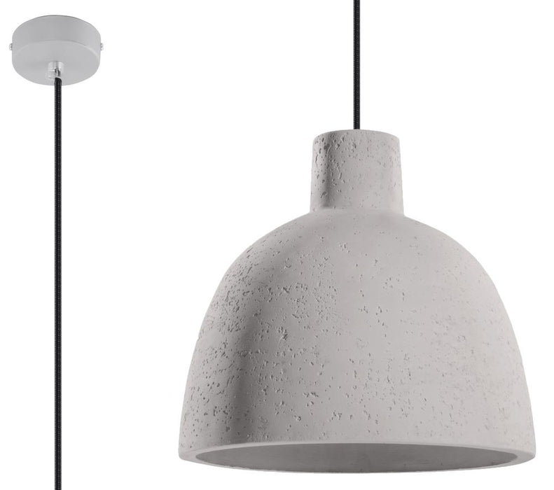 High-Quality Damaso Concrete Pendant Lamp - Modern Loft Design - LED - E27