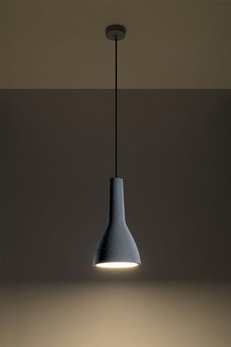 Stylish White Concrete Pendant Lamp | Modern Loft Design | LED E27 | High-Quality