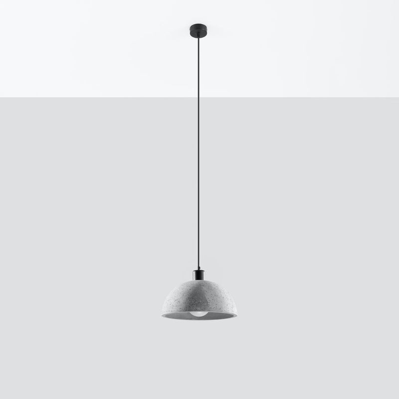 Elegant Industrial Pendant Lamp | Pablito Design | Concrete Texture | E27 Socket