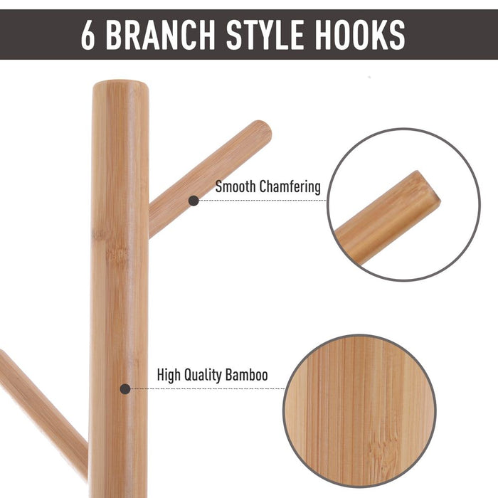 Stylish and Durable Coat Rack Storage Bench Hallway Tree - Entryway Stand