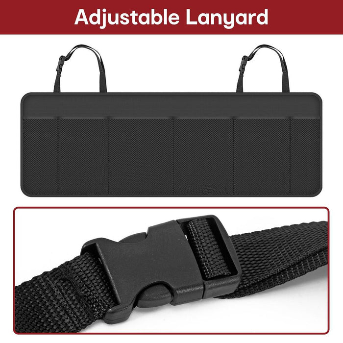 VINSANI HANGING CAR ORGANISER BLACK HANBOOT - Maximize Car Storage & Access - Great Gift!