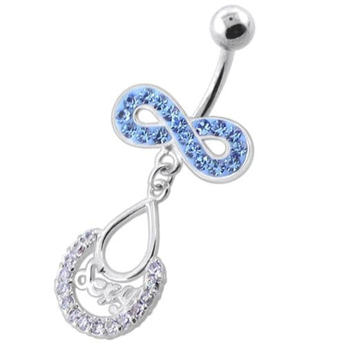 Sexy Infinity Dangling Belly bar