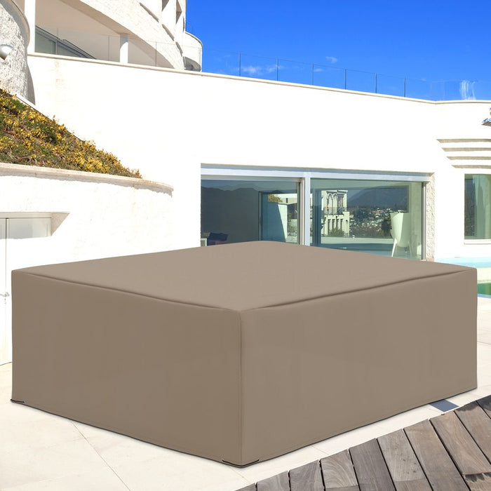 Premium 275x205cm Outdoor Furniture Cover | Water UV Resistant | Beige | Top-Quality Material | Outsunny