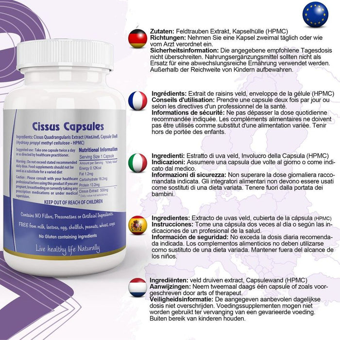 Cissus Quadrangularis Capsule - Buy the Best Quality HadJod