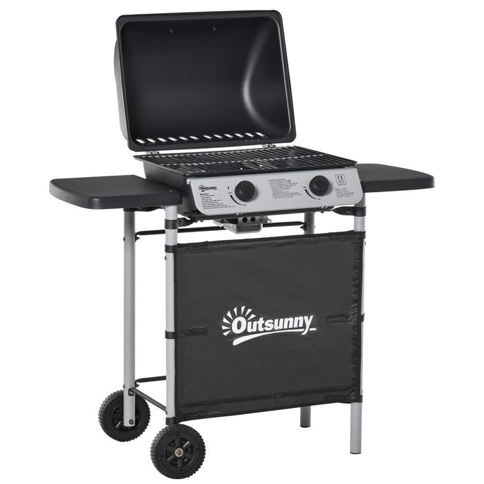 High-Performance Gas BBQ Grill - 2 Burner Propane Grill