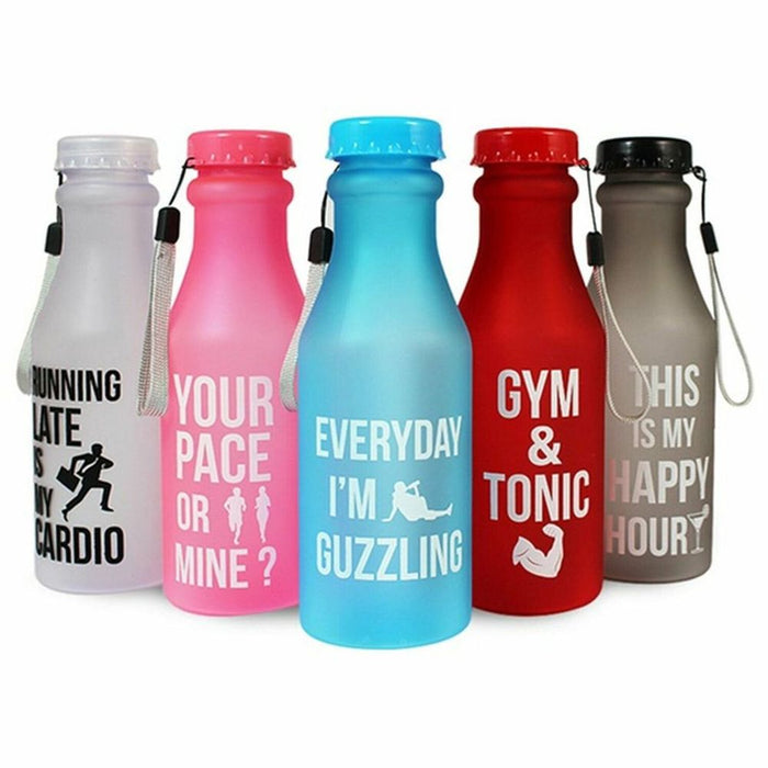 Sportz Unbreakable Outdoor Fill And Go Water Bottle 550ml