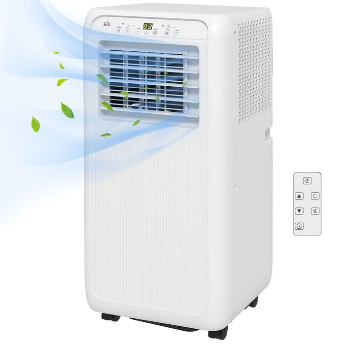 HOMCOM 9,000 BTU Portable Air Conditioner with 20m², Dehumidifier, Timer