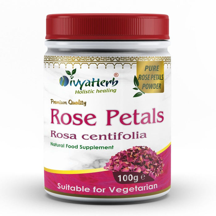 Premium Rose Petals Powder: Natural Skin and Body Coolant