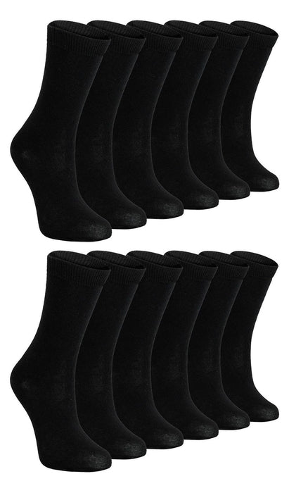 12 Pairs Children's School Socks