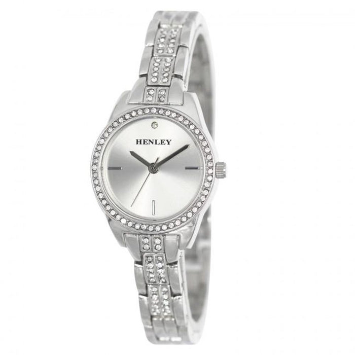 Henley Ladies Dress Bling Dial & Bracelet Watch H07325 Available Multiple Colour