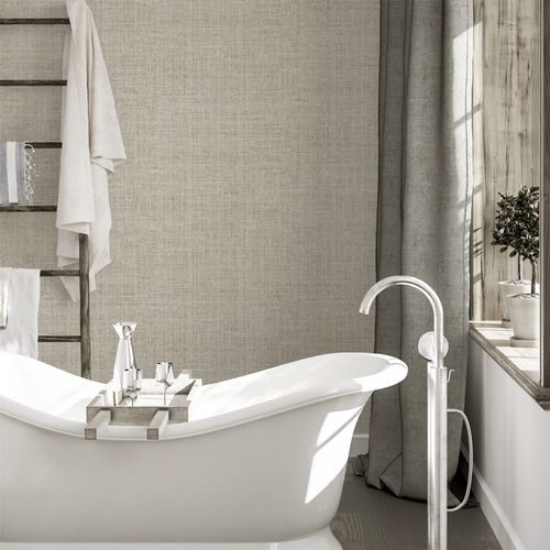 Luxe Hessian Taupe sw6 wallpaper