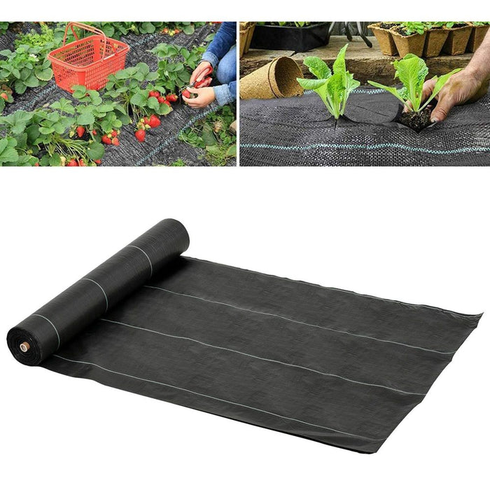 Weed Barrier Landscape Fabric Durable & Weed Block Mat & Superior Weed Control