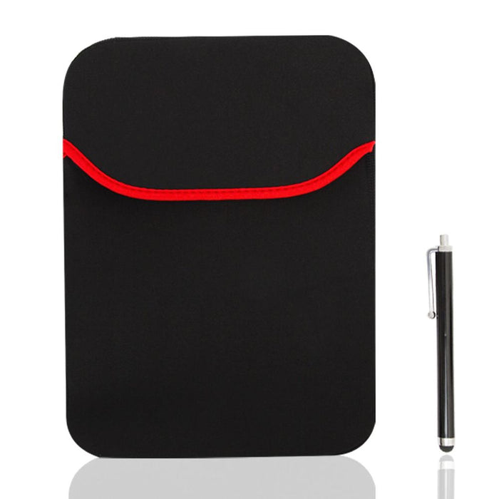 GVC 10 inch Universal Black Neoprene Protective Cover for Tablet with Stylus Pen