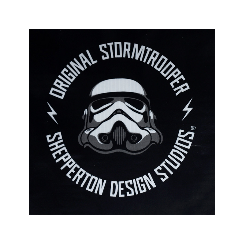 Original Stormtrooper Black RPET Cool Bag. Durable, Insulated, Eco-friendly. Keeps Food Fresh!
