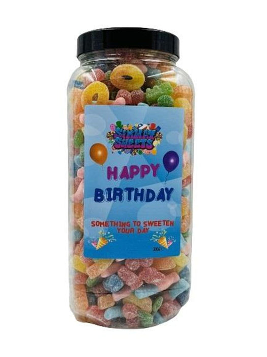 Ultimate Birthday Bash: 3kg Fizzy Mix Jar