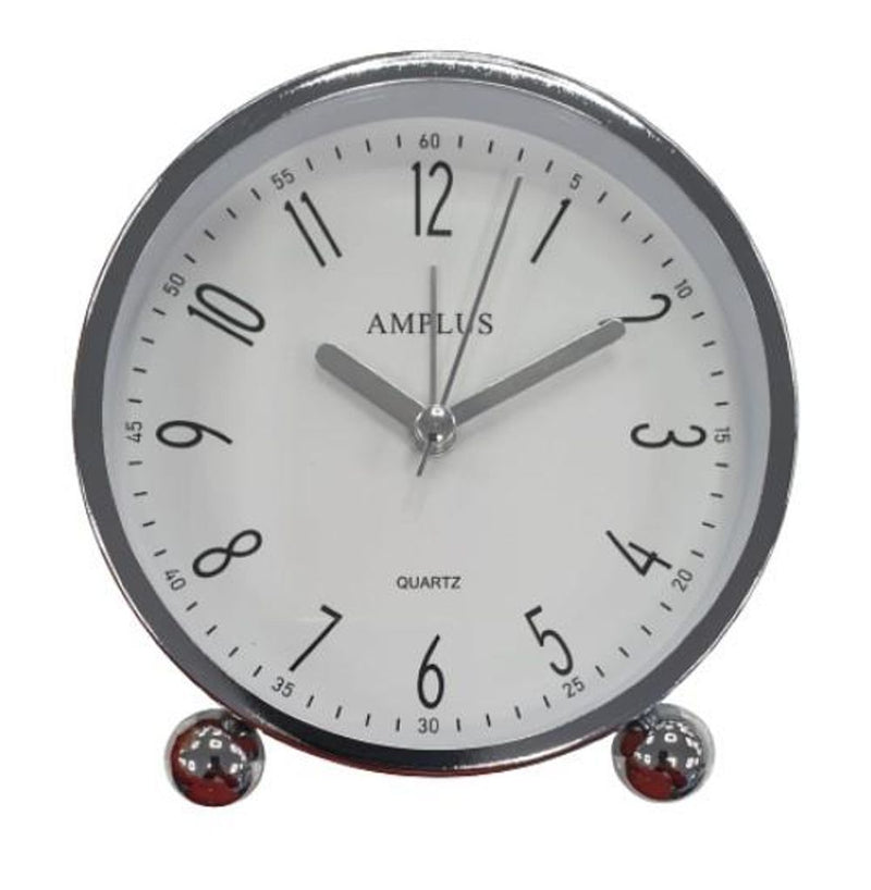 Amplus White Alarm Clock - High-Quality and Reliable