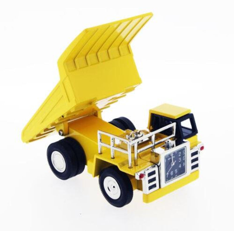 Solid Brass Miniature Clock Quarry Dumper Mega Truck - Best Quality, Professional Seller, Attention to Detail