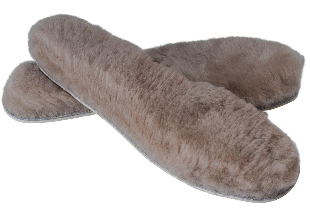 Nordvek Sheepskin Insoles - Latex Backing - Can Be Cut To Size