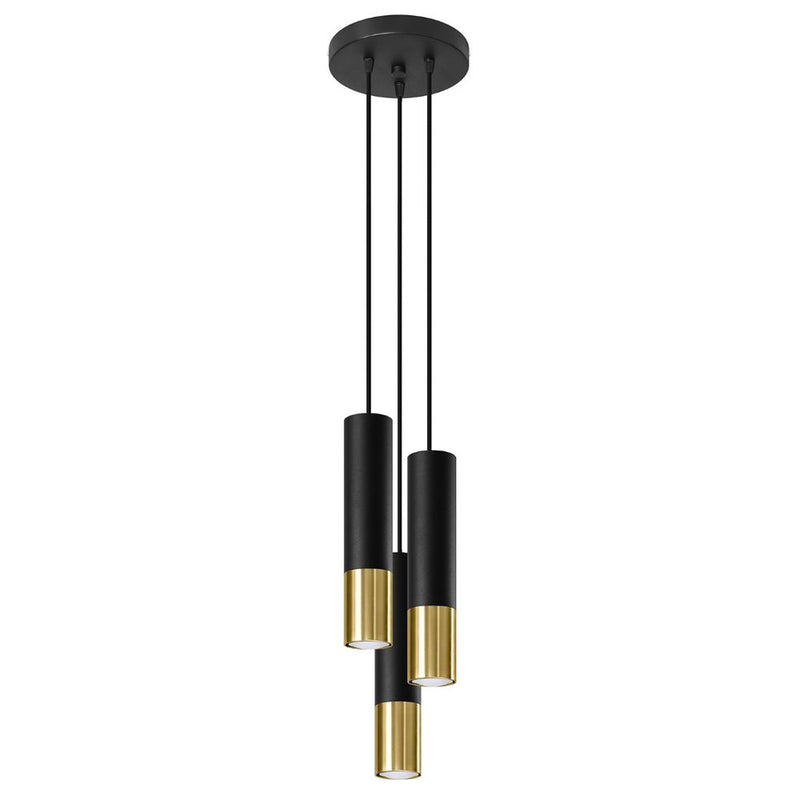 LOOPEZ Pendant Lamp - Modern Steel Design - Quality GU10 Bulb