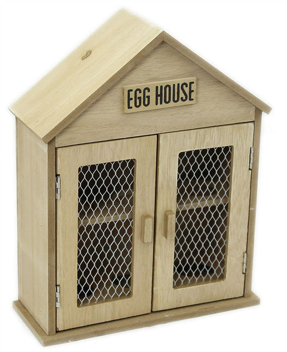 Elegant Handcrafted Wooden Egg House