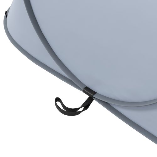 Outsunny Pop up Camping Tent for 2 Man, 2000mm Waterproof with Carry Bag, Grey