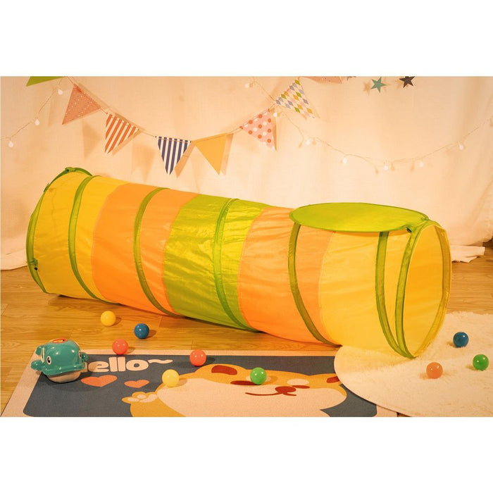 SOKA Play Tunnel Green Pop Up Dino Dinosaur Indoor or Outdoor Garden Play Tent for Kids Childrens