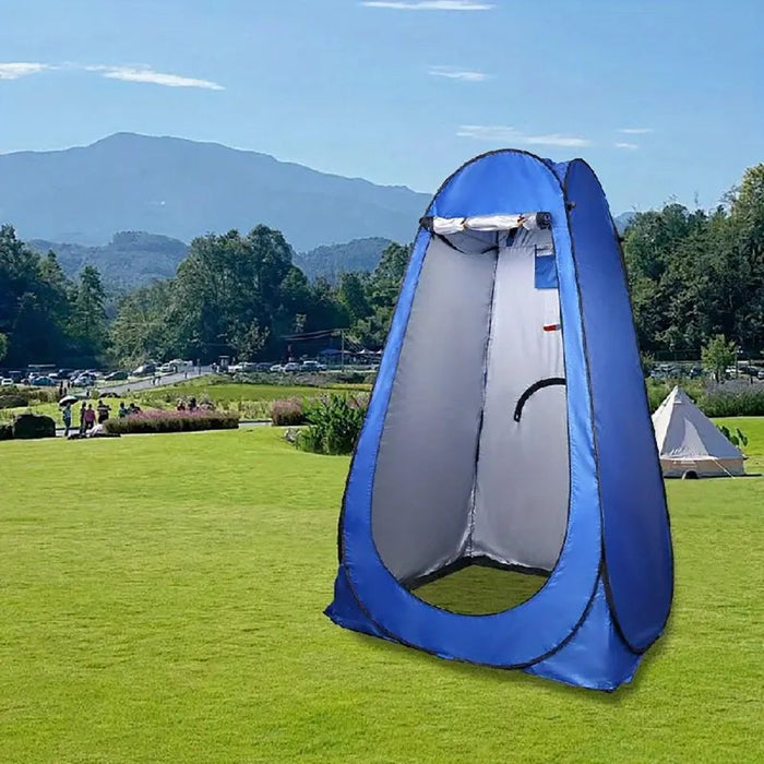 Outsunny Man Tunnel Tent, Two Room Camping Tent with Floor, 2 Doors and Carry Bag, 2000mm Water Column for Fishing, Hiking, Sports, Festival