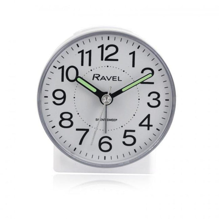 High-Quality Ravel Quartz Alarm Clock - Sleek, Bold, and Dependable. Perfect for Any Room!