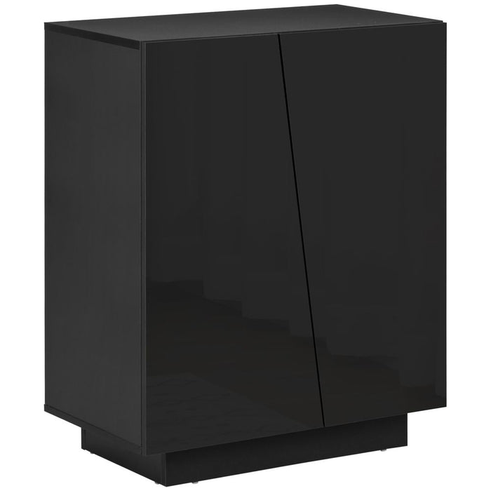 Premium Black Gloss Storage Cabinet - Bedroom Living Room Dining Room - Quality Guaranteed