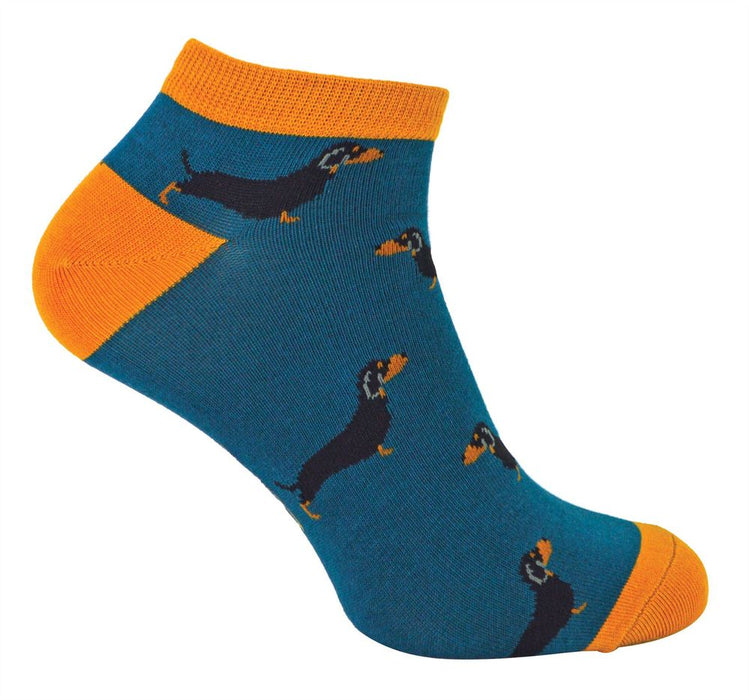 Mr Heron Mens Bamboo Trainer Socks