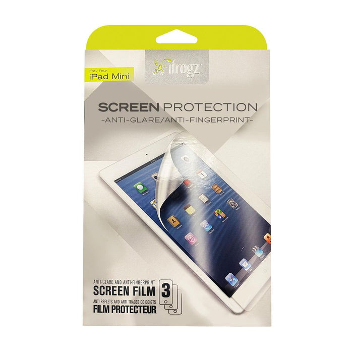 title: "Zagg Anti-Glare/Anti-Fingerprint iPad Screen Protector 3 Pack