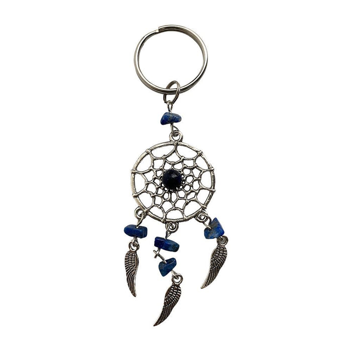 Handmade Dream Catcher Crystal Keychain, 12x5cm