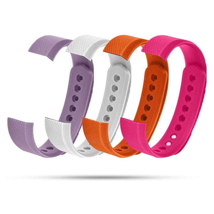 Premium Adjustable Orange Replacement Straps for Fitbit Alta HR Tracker - High Quality and Stylish