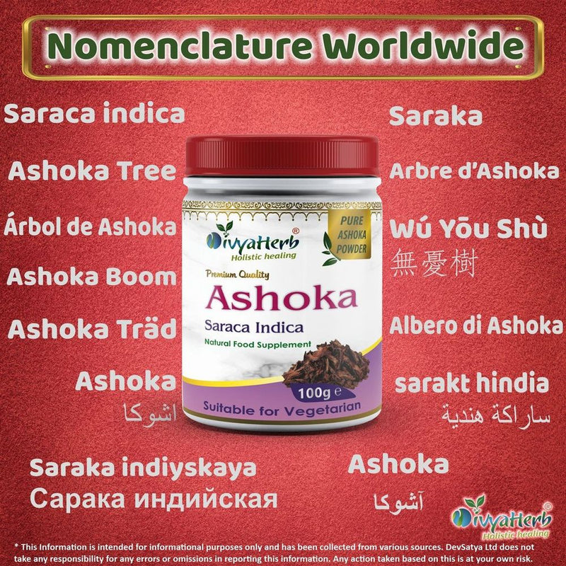 Premium Ashoka Bark Powder - Enhance Health & Wellbeing