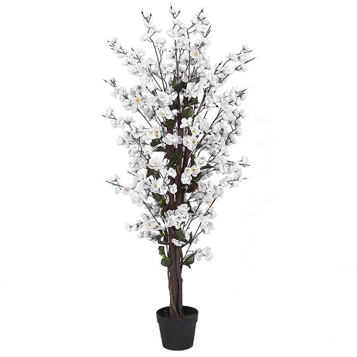 Premium Quality 120cm Artificial White Blossom Tree