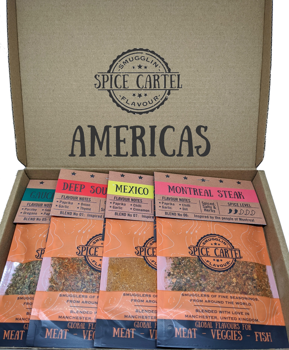 Americas Spice Gift Box | Flavours From North & South America