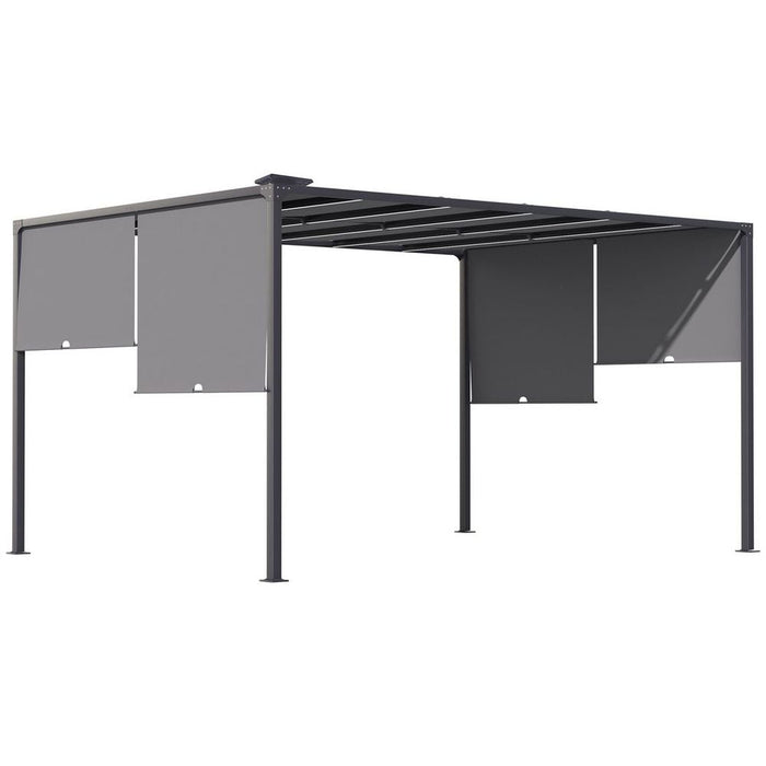 Premium LED Retractable Roof Pergola - Expand & Illuminate Your Outdoor Space