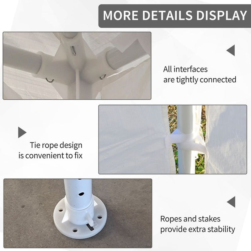 High Quality 3x4m Garden Gazebo Canopy Tent - Perfect for Outdoor Events and Parties!