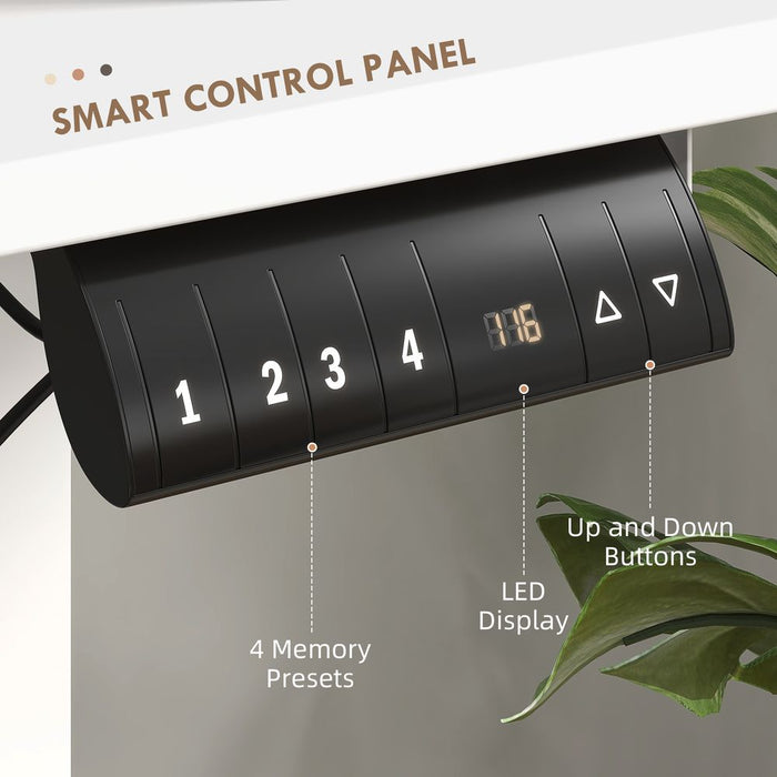 Effortlessly Switch Between Sitting & Standing with Vinsetto Electric Desk