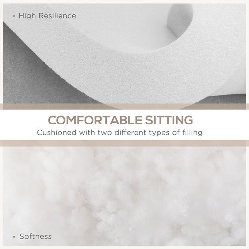 Outsunny Replacement Cushions for Outdoor Furniture Garden Seat Cushion Pad