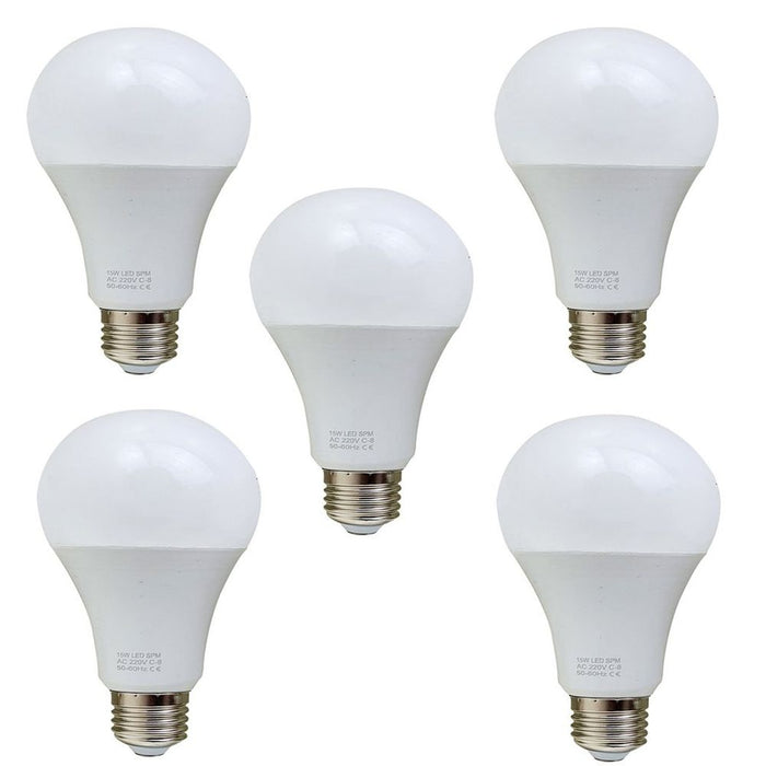 E27 18W Energy Saving Warm White LED Light Bulbs A60 E27 Screw-in non dimmable bulbs