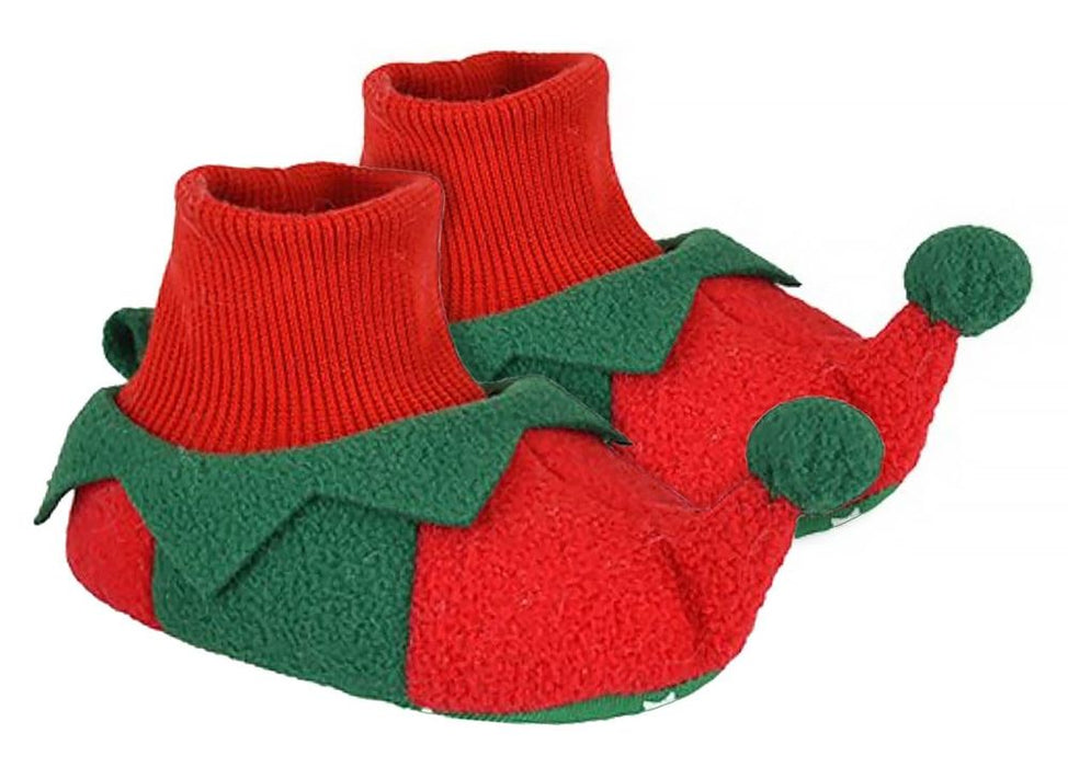 Baby Elf & Reindeer Slippers