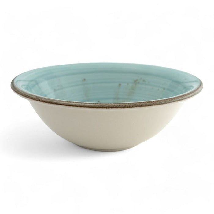 Porcelain Soup-Cereal Bowl Pebble Sea Green 18cm