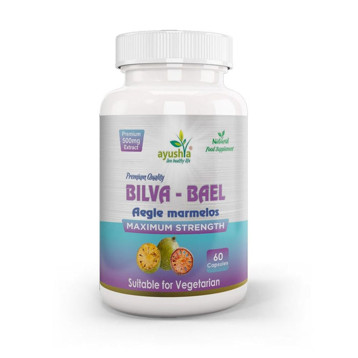 Bilva (Bael Leaf) Capsule - High-Quality Ayurvedic Supplement for Antioxidant & Digestive Health