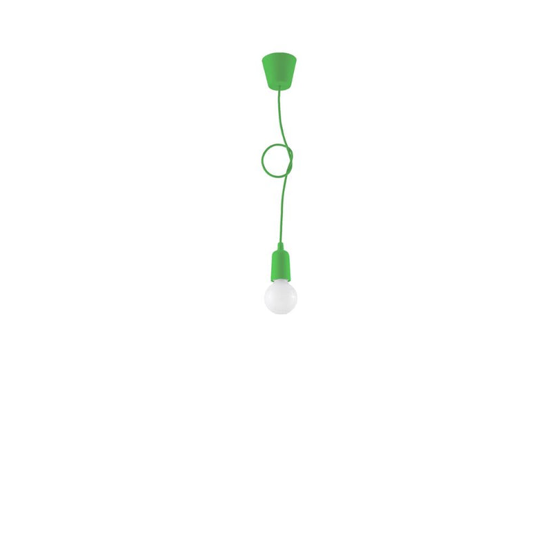 Designer Pendant Lamp: PVC Diego - Modern E27 Lighting