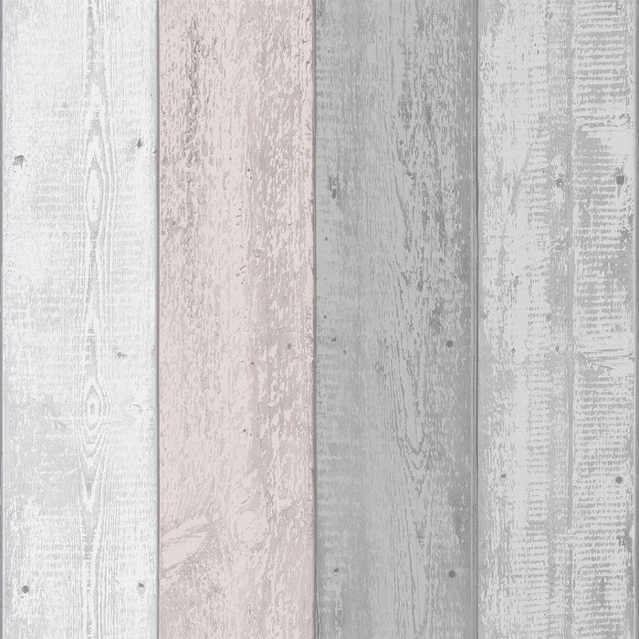Premium Quality Painted Wood - Pink/Grey SW12