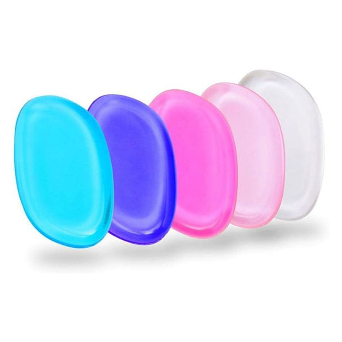 Silicone Makeup Sponge Puff [Purple] | Washable Blending Applicator for Flawless Skin