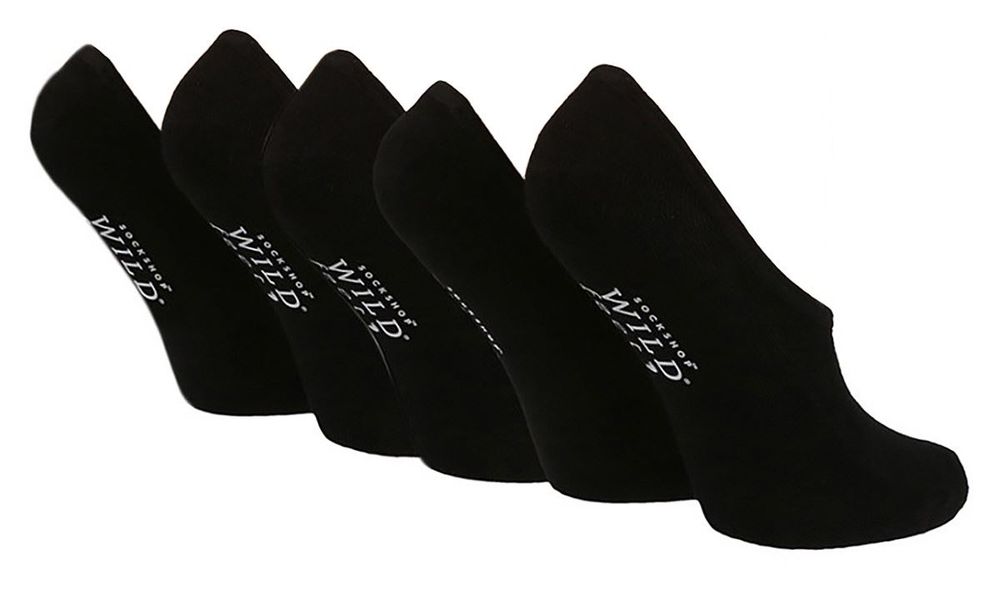 5PK - Wildfeet Ped Liner Sock with Heel Grip